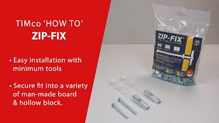 Timco How To Zip-Fix