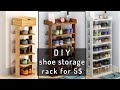 DIY shoe storage rack | How to build a shoe cabinet for 5$