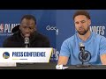 Draymond Green &amp; Klay Thompson Discuss Warriors Game 5 Win Over Kings | April 26, 2023