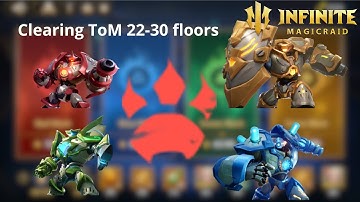 How To Clear Every Tower Of Mark (RED MARK) (Mini Series) [Infinite Magicraid]