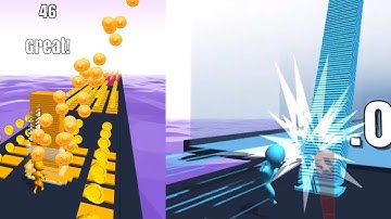 Stack Colors - Level 1-10 Gameplay Android, iOS