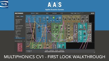 Applied Acoustic Systems Multiphonics CV-1 Modular Synth Plug-in - First Look