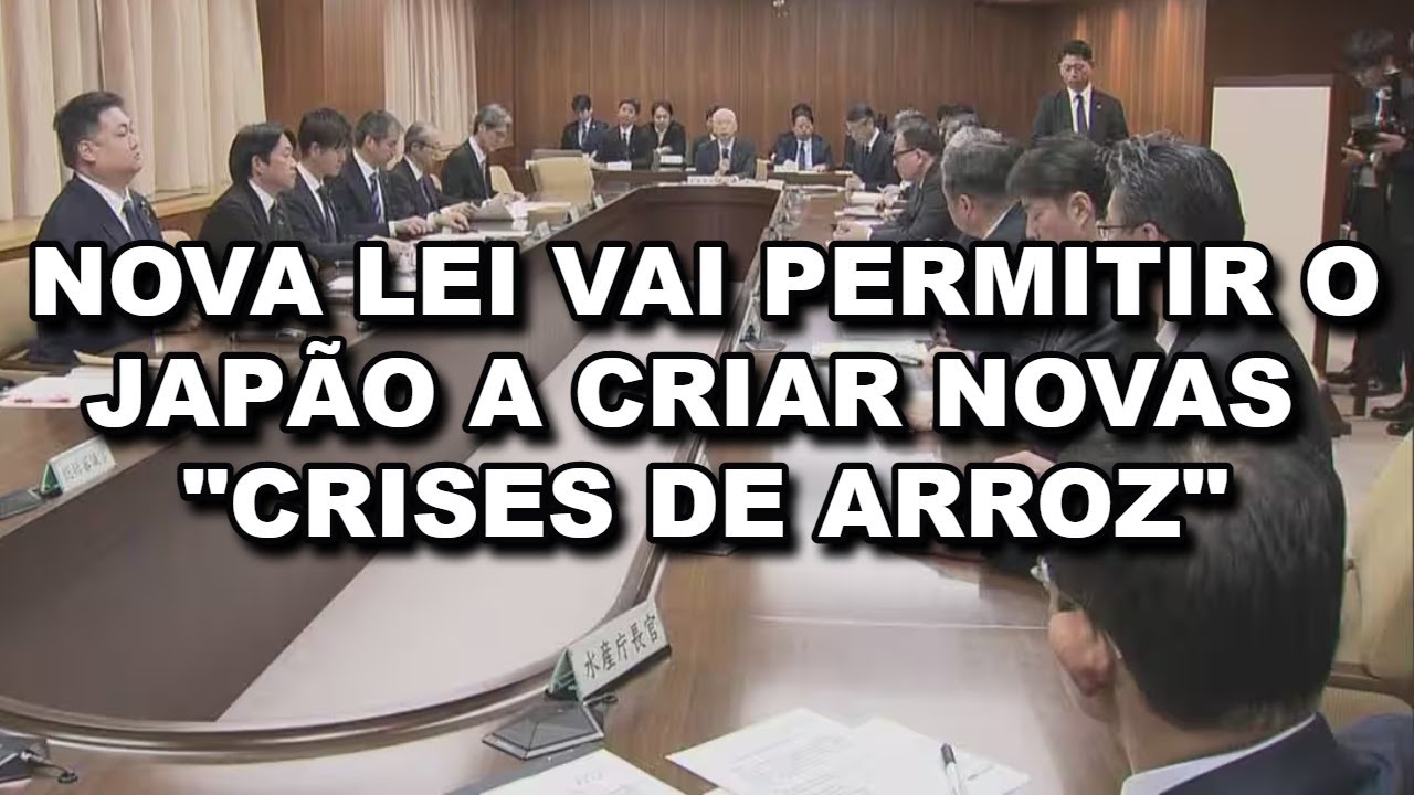 Pqp!! Japão está criando lei que vai poder “criar demanda por arroz” ou seja novas crises de arroz