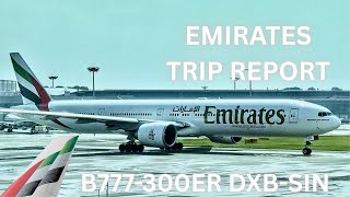 Emirates Boeing 777 Economy Class Trip Report | Dubai to Singapore
