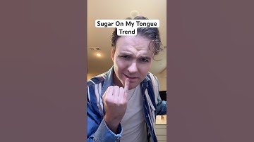 attempting the sugar on my tongue trend 🫣