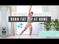 Intense 15 mins cardio  fat burning workout 