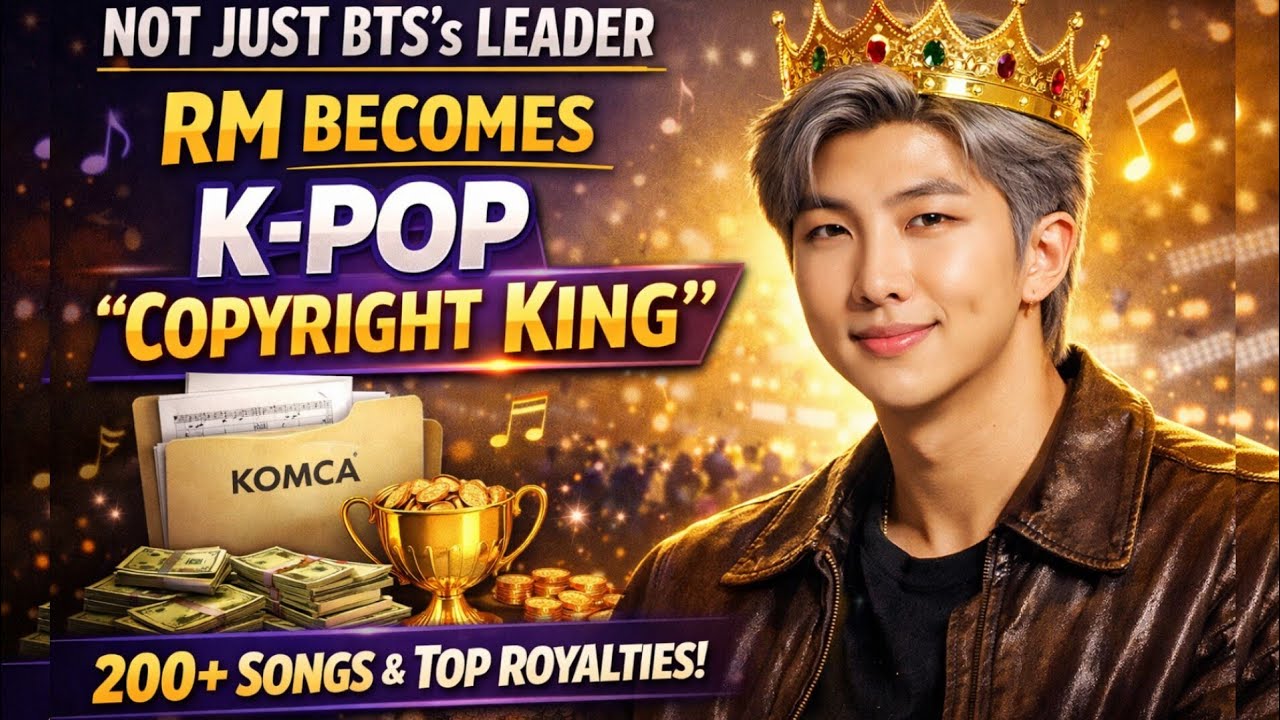 Not Just BTS’s Leader: RM Becomes a K-Pop “Copyright King”
