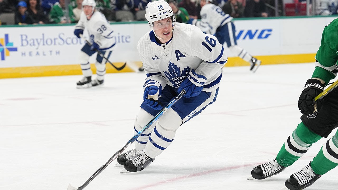 Marner's game winner against Red Wings extends point streak to 17