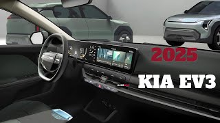 Kia Teases 2025 EV3 Electric SUV - INTERIOR PREVIEW