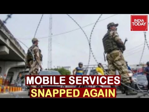 Mobile Services Snapped In Jammu Again, Fresh Curbs Imposed Day After Resuming Service