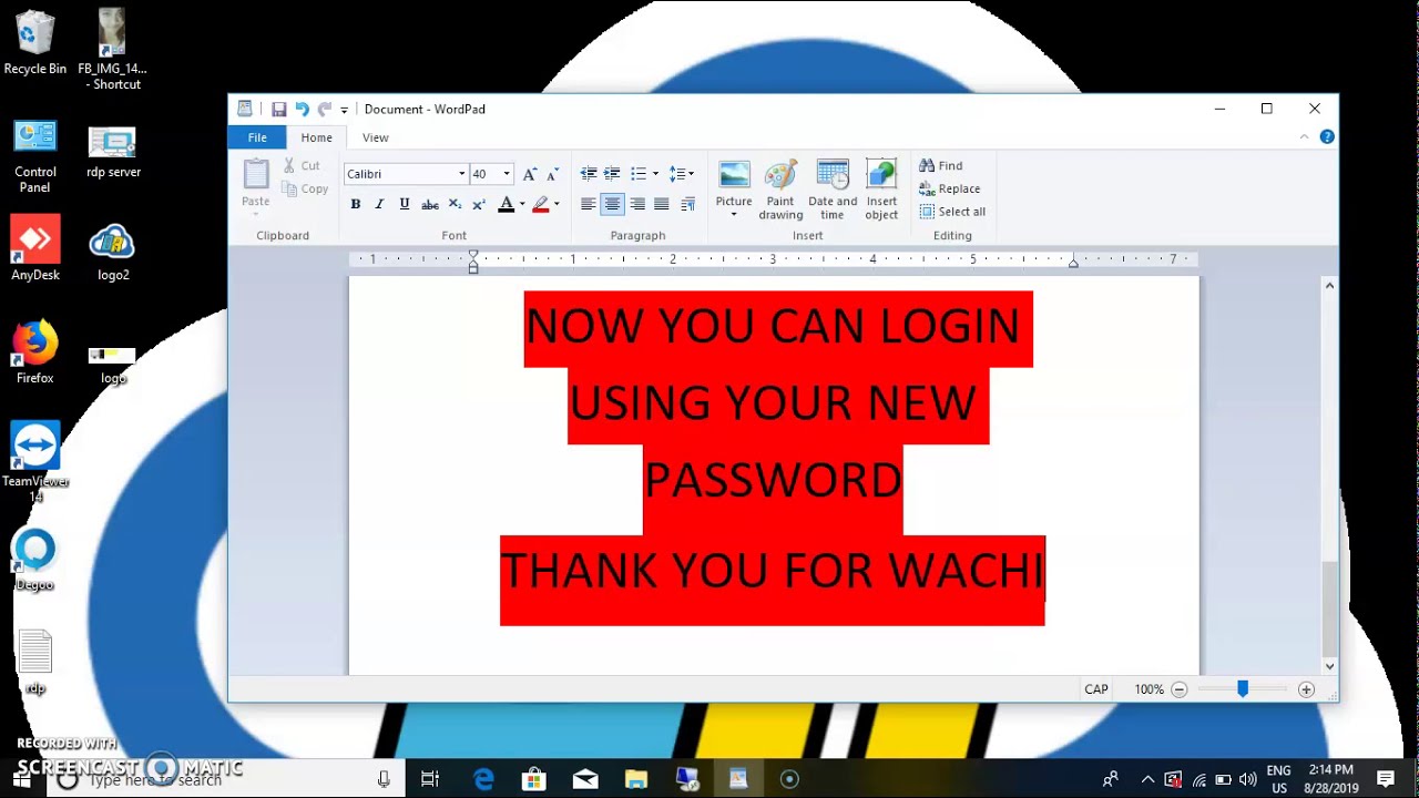 DIGIRDP-HOW TO CHANGE REMOTE DESKTOP Protocol/Connection (RDP-RDC ...
