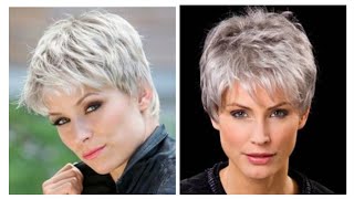 Short Hair Hairstyles & Latest Hair Dye Color For Women Any Age 40-50-60 & More To Look Younger 2022