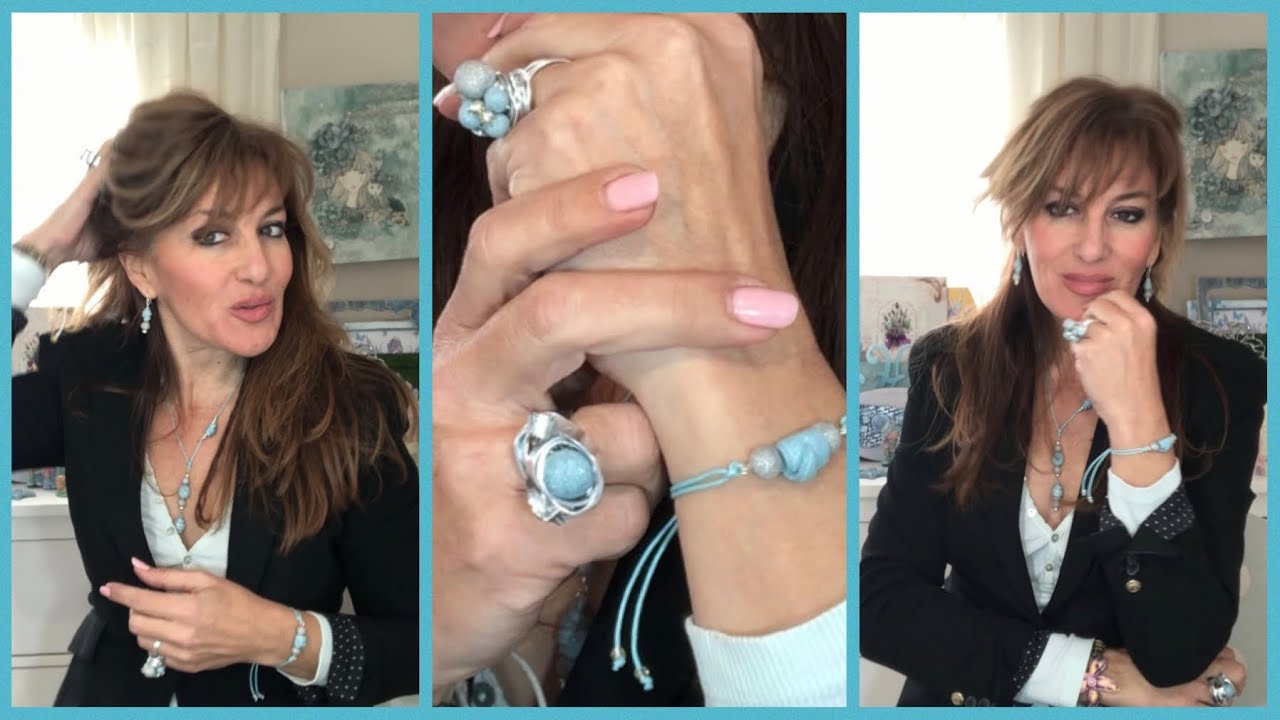 6 PIEZAS DE BISUTERIA, Collar, pulsera, 2 anillos,y 2 pendientes