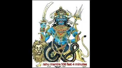 Fast rahu mantra | OM RAM RAHAVE NAMAH | 108 Times in 5 minutes