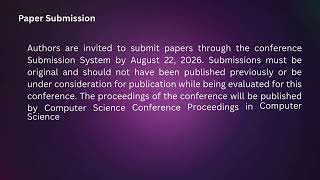 13th International Conference on Computer Networks & Data Communications (CNDC 2026)