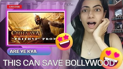 Chhaava - Prithvi Promo | Vicky K | Rashmika M | Reaction