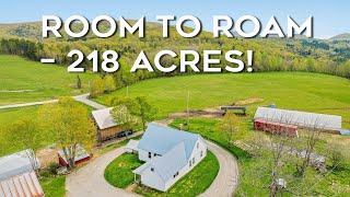 Vermont Farm For Sale Renovated Home Barns Solar in Washington VT