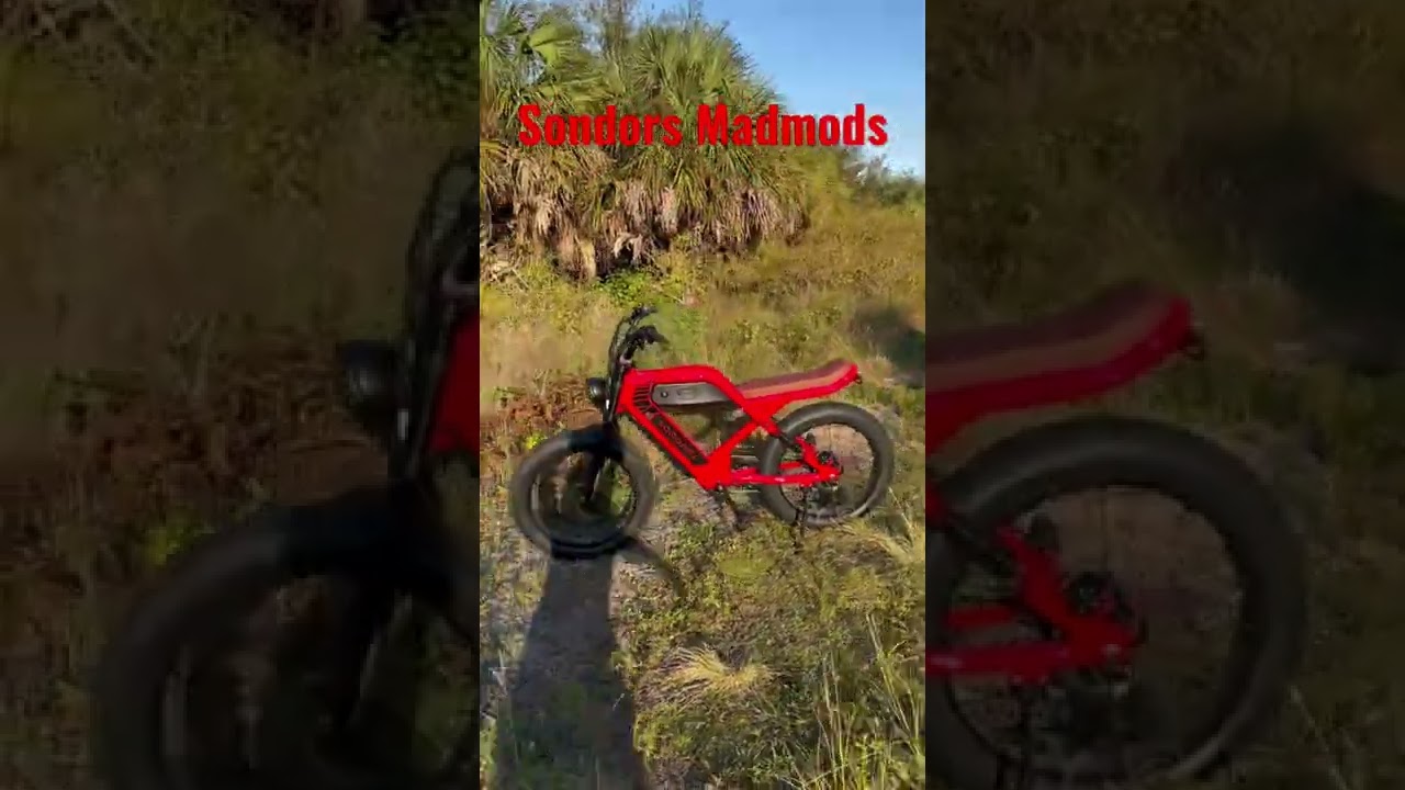 Sondors Madmods E-bike walk around
