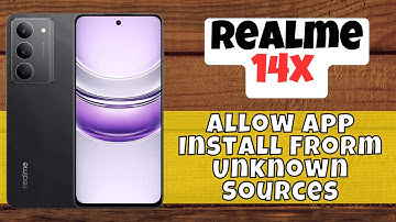 Allow App Install Frorm Unknown Sources Realme 14x || How to download apps from unknown source