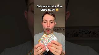 Did the viral dot cake COPY this! 😳