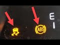 How to Fix & Reset ABS & Traction Control Warning Lights Stays On or Flashing | ABS Light On