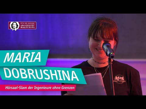 Maria Dobrushina - Hörsaal-Slam 18.11.2021 | OVGU