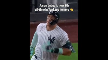 Aaron Judge is in sole possession of 5th place 👏