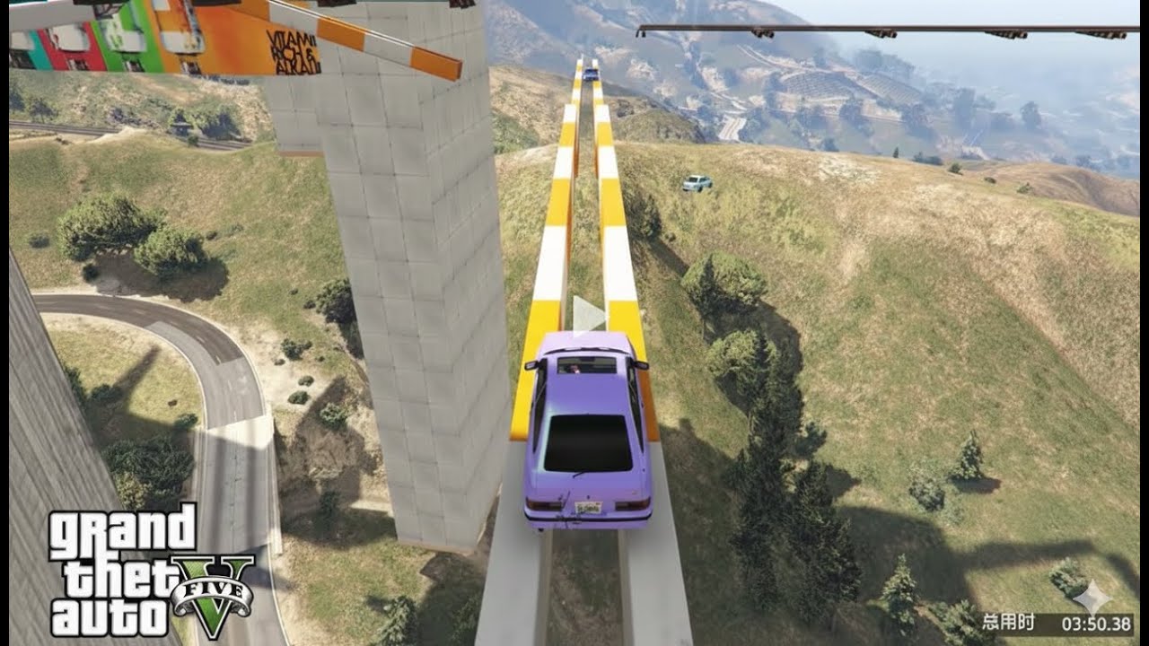 GTA 5 不可能赛道竞速｜疯狂障碍赛 · 爆笑翻车 & 封神瞬间