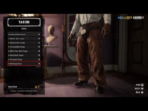 Chaps - Rdr2 - YouTube