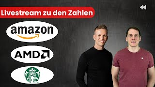 Quartalszahlen Live bei Amazon, AMD, Stryker & Super Micro Computer ! Außerdem Zahlen vom Mittag screenshot 1