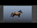 Horse | Maya | Texture | Substance Painter | Game Assets | Rigging | Unity | Unreal | Rendering