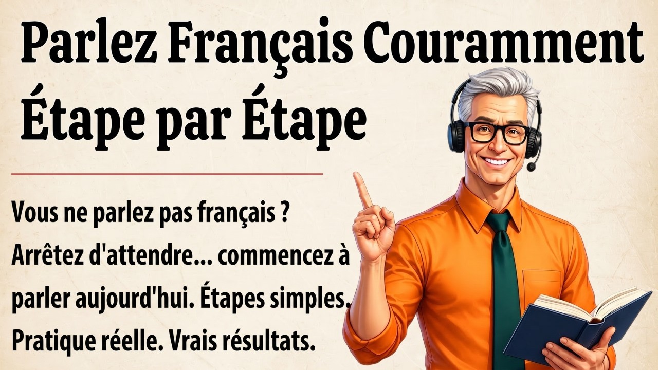 Parlez Français Couramment étape par étape || Histoire simple pour débutants (A1–A2)