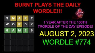 Wordle of the Day for 8/2/2023 Tips/Strategies And Answer | Wordle #774