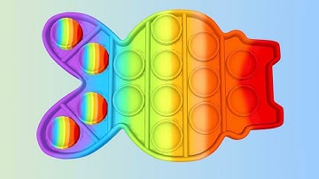 Pop It 3D - All Levels Gameplay Android, iOS