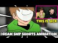 Sapnap & Karl Reacts To Dream SMP Shorts Animation