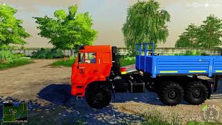 Farming Simulator 19 Kamaz-44108 Cumminc engine