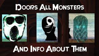 All Doors Monsters And Info About Them (Doors)