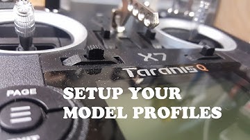 Creating a Model Profile on the Taranis Q X7