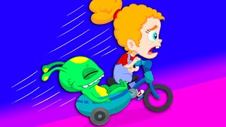 Groovy The Martian - Phoebe needs vegetables for super powers like his magic friend Groovy