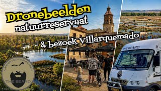 #48 Dronebeelden natuurreservaat &amp; bezoek dorpje Villarquemado | Camperleven in Spanje 🇪🇸