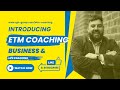 In this short video you'll hear from Ryan explaining about ETM Coaching, what it is and how we can help you in business and in life.

Your people are the most important part of your business. 

We offer support establish positive mindsets, restore confidence, improve mental health by creating the correct culture at home & work through our transformative coaching.

Get in touch to learn more about how we can help you in business and life with our transformative coaching.

Like | Subscribe | Comment | Share 

If we can help with anything please drop a comment with your question.
