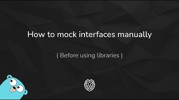 How to manually mock in Golang