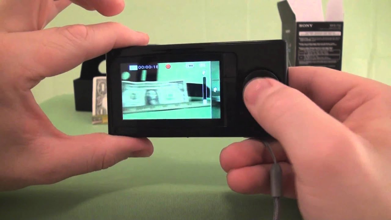 Sony Bloggie Duo HD Camera MHSFS2 (ItemSea) YouTube