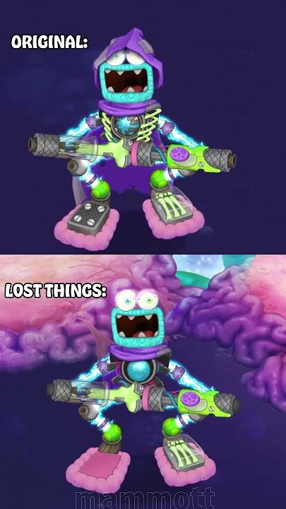 Epic Wubbox on ethereal island - Original VS Lost Things @StrangeMSM | My Singing Monsters