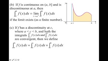Topic 41-Improper Integrals