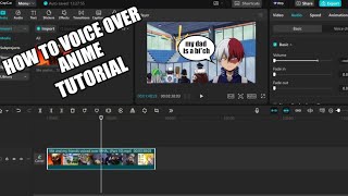 How To Voice Over Anime Fan Dub Tutorial