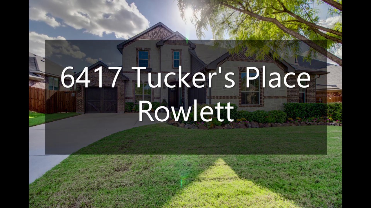 6417 Tucker's Place, Rowlett - Amy Downs Team