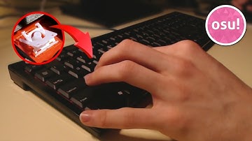 Rare Japanese Keyboard for osu! | BFKB113PBK Review (Scissor Switches)