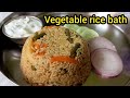 Unveiling the delicious and nutritious vegetable rice bath