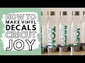 How to Use Smart Vinyl: Cricut Joy Vinyl Decals